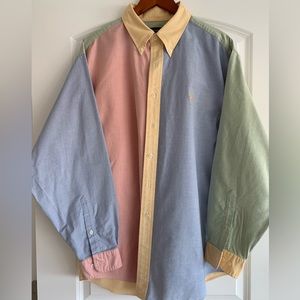 Brooks Brothers Multicolor Button Down Oxford - XL - FLAWLESS Condition
